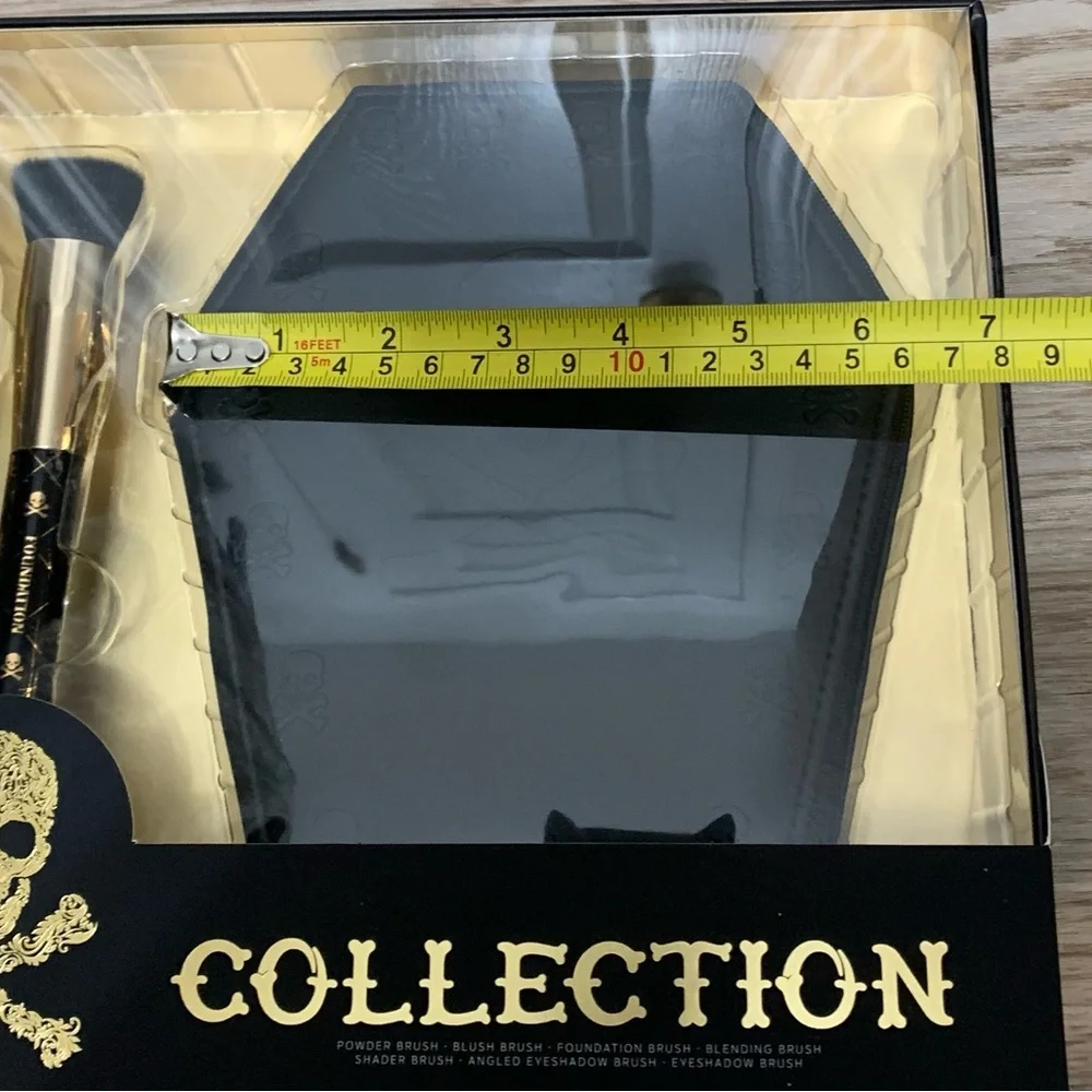 Coffin Bag Makeup Brush Set - NEW